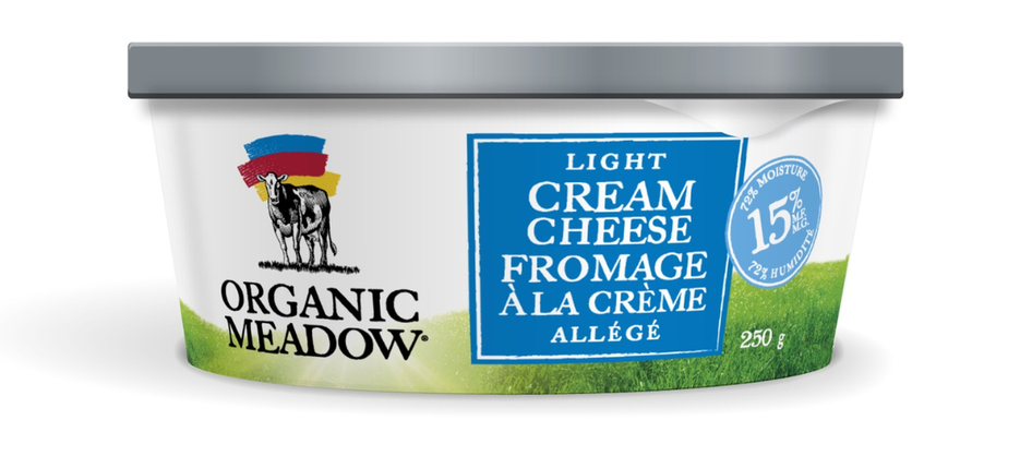 Organic Meadow Light Cream Cheese 